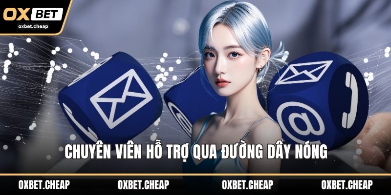 Chuyên viên hỗ trợ qua đường dây nóng